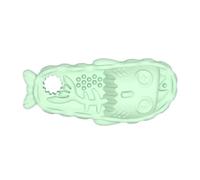 DzpKrka Chew Toy for Dogs, Slippers Shape Chew Toy Biting Aid Cleaning Boredom Reduction Game Durable Small Dog Toy for Fetch