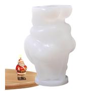 DzpKrka Christmas Mould - Santa Claus Decorative, Candle Making Pattern Mould | For Holidays Autumn Winter Thanksgiving Birthday Table Home Decoration