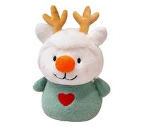 DzpKrka Christmas Reindeer, Soft 3D Plush Doll, Plush Reindeer as Cuddly Toy - For Children, Friends and Family, for Indoor, Home, Living Room, Sofa and Floor