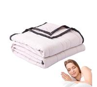 DzpKrka Cooling Blanket - Thin Extra Soft Cooling Throw Blanket Breathable,Reversible Summer Cooler Quilt, Light Weight for Sleep, Nap, Travel, Car, Sofa, Bed