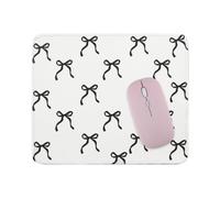 DzpKrka Desk Mouse Pad Non-Slip Smooth Cute Cushion with Bow-Knot Design