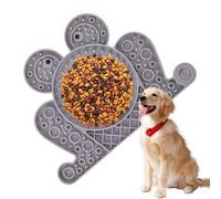 DzpKrka Dog Lick Pad - Suction Cups Feeder Dogs Lick Bowl Mat Frog Shape - Slow Feeder Tray, Non-Slip Plate, Sensory Interactive Fun For Indoor Outdoor Pet Travel