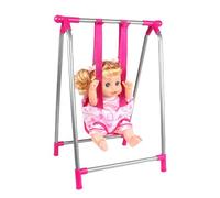 DzpKrka Doll Stroller With Basket Simulation Doll Stroller Baby Dolls Pram Pink Foldable Doll Pram For 4-6-Year-Old Girls Doll Pram Home Kindergarten School