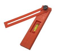 DzpKrka False Protractor Angle Detector with Metric and Imperial Double Scale Ergonomic Horizontal Slide Square for Carpentry DIY Home