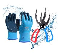 DzpKrka Fish Grabber, Control Clamp with Metal Claw | Multifunctional Fish Grip | for Catching and Releasing in Ice Kayak