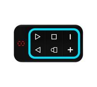 DzpKrka Garage Opener Remote Control | 6 Button Remote Transmitter - Garage Door and Gate Opening | for Property Security and Vehicle Entry in Home Outside and
