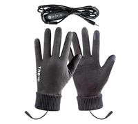 DzpKrka Heated Ski Gloves - USB Heated Gloves - Touch Gloves with Multiple Temperature Settings for Snow Camping Outdoor Work Cycling Cold Weather