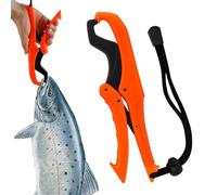 DzpKrka Lip Gripper for Fishing, Floating Clamps for Catfish with Drawstring, Quick Hold Tool for Fish Gift for Fishing Boyfriend Father Uncle Grandpa