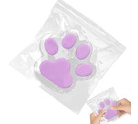 DzpKrka Mini Cat Paw Squeeze Toy Cat Paw Squishy 14x14x5cm Simulated Cat Paw Pinch Fidget Toy Funny Novelty Cute Animals Stress Relieving Fidget Toy For Boys Girls Birthday Party