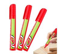 DzpKrka Permanent Paint Markers | Set of 3 Oil-Based Quick Dry Waterproof Markers for Acrylic Whiteboard | Glass Metal Ceramic Fabric Rock Paint Pneumatic Paint