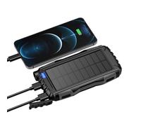DzpKrka Power Bank Solar Charger, Efficient Solar-Powered Charger, 42800Mah Fast-Charging Lightweight Camping Accessories for Phone Security Camera Devices Travel Outdoor Monitor Computer Supply