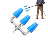 DzpKrka Pressure Cleaning Machine Nozzles - 360 Degree Rotation,Pressure Washer Nozzle Replacement,For Patios Porches Gardens Balconies Terraces Paths And Paths All Inclusive