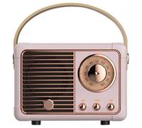 DzpKrka Retro Speaker | Retro Office Desk Accessories,Room Decor Aesthetic Desk Speaker - for Home Office Kitchen Dorm Party Outdoor Camping Hiking