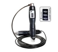 DzpKrka Skipping Rope | Counting Jump Ropes for Fitness - Adjustable Exercise Equipment Fitness Gear for Men Women Kids Burn Calorie Speed Training Sports Home Gym Indoor Outdoor