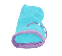 DzpKrka Small Animal Quick-Drying Bag, Hamster Drying Bag, Skin-Friendly Bath Towel Bag with Drawstring for Small Animals such as Chinchilla, Dog, Rabbit, Hamster, Bearded Dragon