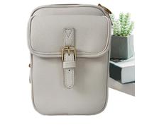 DzpKrka Small Bag | Anti-Theft Bag | 10 Card Slots with Built-in Wallet Adjustable Strap Vintage Style Large Capacity for Ladies Work and Social Events, white, Consulte la descripción