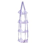DzpKrka Sports Ball Storage,Large Capacity and Space Saving Mesh,Vertical Basketball and Soccer Ball Rack | for Basketball, Volleyball, Plush Doll, Home,