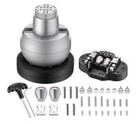 DZQ Ball Vise 5" Engraving Setting Tool 360°Rotation Professional Ball Vise 36PCS Attachment Jewelry Engraving Block Tools Standard Block