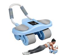 dzqad Ab Wheel,Automatic Rebound Ab Roller Wheel | Automatic Rebound Trainer with Elbow Support, Workout Equipment Machine for Strength Training Gym Home Men Women Fitness