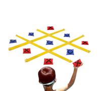 dzqad Bean Bag Toss Game,Giant Bean Bag Toss Games for Kids Adults - Interactive Party Toys for Backyard Reunion Weekends Indoor School Travel Yard Outside Carnival Field Day