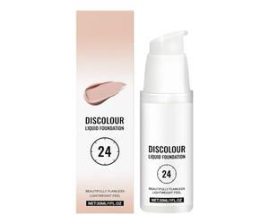 dzqad Color Change Foundation, Concealer Make up Foundation for Face, Moisturizing Base Full Coverage BB Cream for All Skin Women College Vacation Wedding Dating Birthday