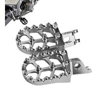 dzqad Dirt Bike Pegs | Dirt Bike Foot Pegs | Powersports Footing Accessories for Trail Racing Highway Street Track Sport Stunt Motocross Adventure