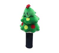 dzqad Driver Covers - Christmas Golf Club Head Covers for Woods | Cute Protector for Women Men Beginners Daily Practice Mallet Woods Hybrid Fairway Driving Range Putting Green