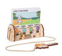 dzqad Early Learning Toys | English Learning Flash Cards | Word Decryption Game,for Elementary Students Classroom Homeschooling Homeschool Curriculum Home Entertainment