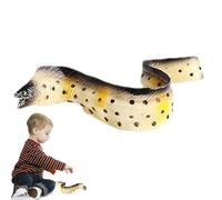 dzqad Eel Figurine - Props Toys Sea Animal | Realistic Modeling Moray, Simulated Fake Animal Figure, Learning Small Decor Figurine