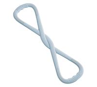 dzqad Elastic Bands for Exercise - 8 Shaped Tension Rope - Workout Yoga Stretching Body Sculpting Bands for Hip Leg Shoulder Back Arm Travel Apartment Home Studio Outdoor Park Beach