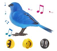 dzqad Fake Birds Sound And Motion Activated Singing, Interactive Birds For Kids, Battery Operated Simulation Bird Toy, Electric Chirping Bird Toy Decorative, Tree Ornaments For Garden Decorations