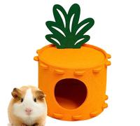 dzqad Hamster Small Bed, Felt Soft Hamster House Hamster Bed, Cute Tunnel Sleeping Nest Hamster Accessories for Chinchilla & Guinea Pigs
