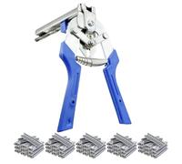 dzqad Hog Ring Pliers, Multi-Function Type M Ring Pliers, Hand Tool Sets for Industrial Crafts Animal Fencing Wire Poultry Industrial Panel Bird