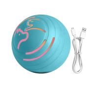 dzqad Interactive Cat Ball | Intelligent Bouncing Toy for Pets | Automatic Ball for Cats for Mental Stimulation Anti-Boredom Training Exercise Indoor Enrichment