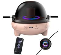 dzqad Jump Rope Machine,Adjustable Music Skipping Counter | Smart Wireless Jump Rope Machine with Remote Control 10 Speeds Adjustable for Gym, Workout, Yoga, Fitness