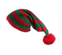dzqad Knitted Christmas Hat | Women Cute Santa Festive Hat | Beanie Knitted Colorful Unisex Design for Men Women Boy Girl Daily Wear Outdoor Activities Eve Gatherings