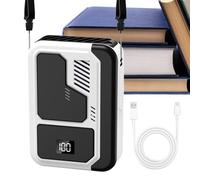 dzqad Portable Waist Clip Fan | Personal Waist Fan with Clip - Digital Display Air Cooler, Quiet Appliance with 3 Wind Speeds for Father, Husband, Boyfriend, Mother