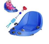 dzqad Snow Sled for Kids - Family-Friendly Winter Sport,Sled with Built-in Brake - for Snowy Hills Park Backyard Playground Boys Girls Children Preschoolers
