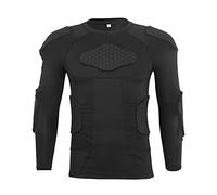 DZQUY Full Body Guard Armor Motorcycle Armor Underwear Anti-Collision Base Layer Motorcycle Jacket Perfect for Motorcycle Bike Skiing And Other Extreme Sports,Black,M