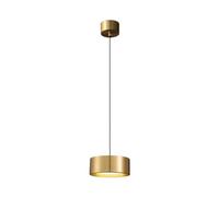 DZQWLL Industrial Mini Pendant Light Fixture, Black And Gold Farmhouse Ceiling Light, 7W Modern Hanging Lamp Chandelier Light For Kitchen Island Dining Room Foyer Hallway,3000K/4000K/6000K dimmable