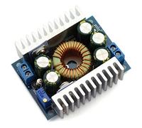 DZS Elec 12A DC-DC Step Down Buck Converter Low Ripple with Heat Sink 4.5V-30V to 0.8V-30V Vehicular Voltage Regulator