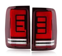 DZSCHUNLUSM Car Rear Light For VW For Amarok V6 2008-2022 Rear Turn Signal Light Stop Parking Brake Lamp Driving Lamps Reversing Lamp Tail Lights Rear Lamps (Color : Red a pair)
