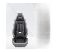DZSCHUNLUSM Car Seat Cover Sets For Cadillac For CTS For ATS CT6 For XTS For Escalade XT5 For SRX For DTS Car Seat Covers Car Seat Covers Full Set(Gray Black+cushion)
