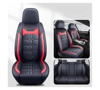 DZSCHUNLUSM Car Seat Cover Sets For Hyundai For Solaris For Sonata For Creta For Encino For Elantra Universal Car Seat Covers Car Seat Covers Full Set(Red)