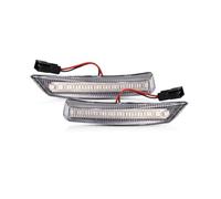 DZSDKHLFJ Rearview Mirror Turn Signal Light For Dodge For Grand For Caravan 2008-2016 2017 2018 2pcs Sequential Flash Side View Mirror Turn Signal Light 12V(Crystal)