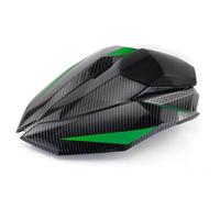 DZSDKHLFJ Tail Section Fairing Motorcycle Pillion Rear Fairing Seat Cowl Cover For KAWASAKI For Z800 For Z 800 2013 2014 2015 2016 Accessories Part(Carbon green)