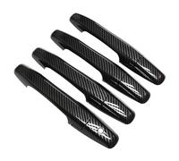 DZSFDGDDFGD Left Hand Side Door Handle Carbon Fiber Car Door Handle Cover Decor Trim for Civic 2006-2011 Exterior Protector