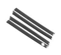 DZSFDGDDFGD Left Hand Side Door Handle for A4L A4 B9 2017 2018 Carbon Fiber Car-Styling Exterior Door Handle Pull Cover Sticker Car Accessories Parts