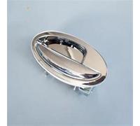 DZSFDGDDFGD Left Hand Side Door Handle for Lifan 520 Exterior Door Handle Replacement Parts Rear Left Red Color Chrome White Grey Plastic Metal Type(Silver)