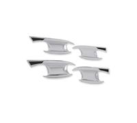 DZSFDGDDFGD Left Hand Side Door Handle LHD for Hyundai for Palisade 20192020 2021 2022 2023 Chrome Silver Door Bowl Trim Cover Car Exterior Accessories